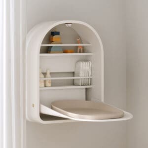 Kas Kopenhagen - Kai Wall Changing Table - White