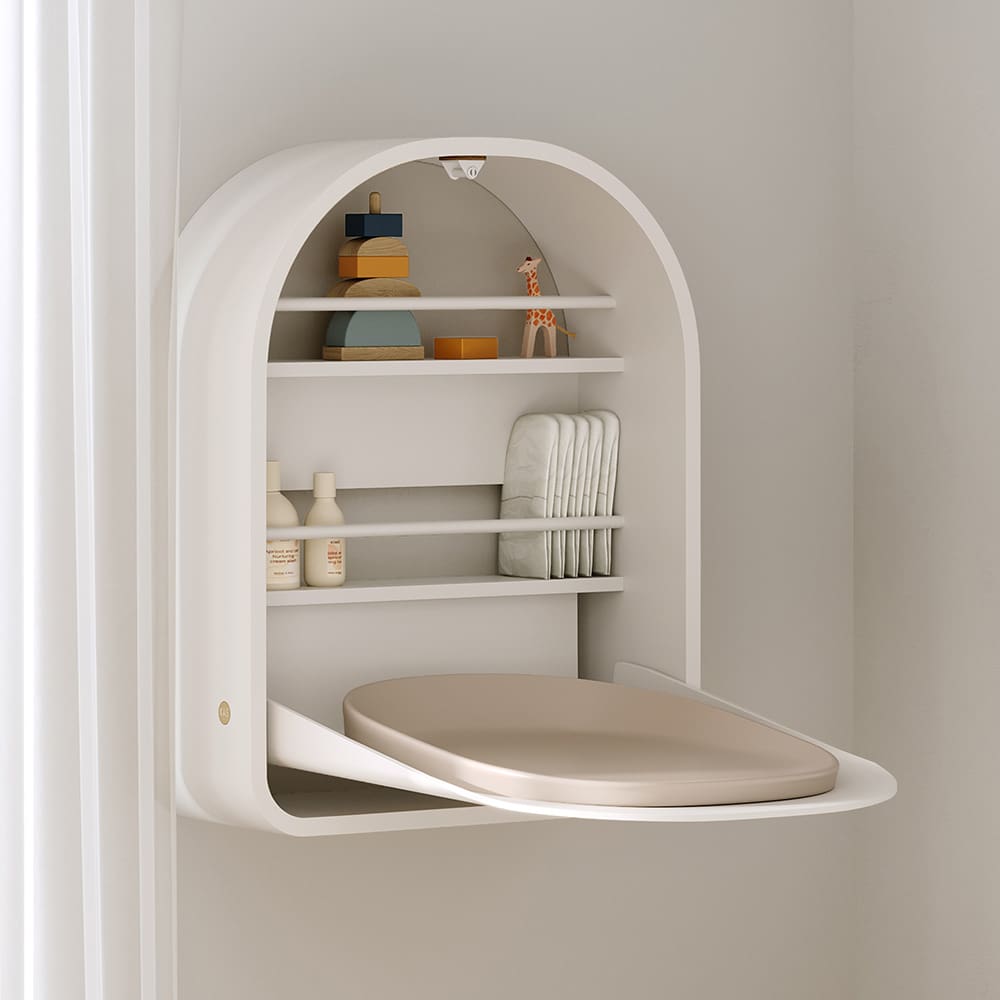 Kas Kopenhagen - Kai Wall Changing Table - White
