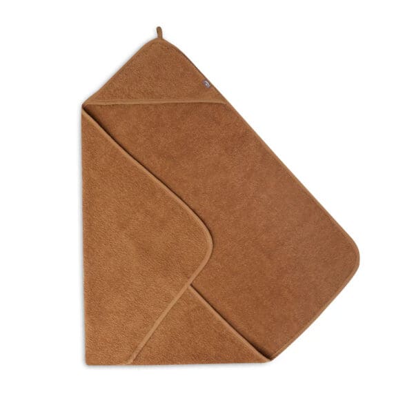 Jollein - Kapuzenhandtuch Frottee - Caramel - 75 x 75 cm