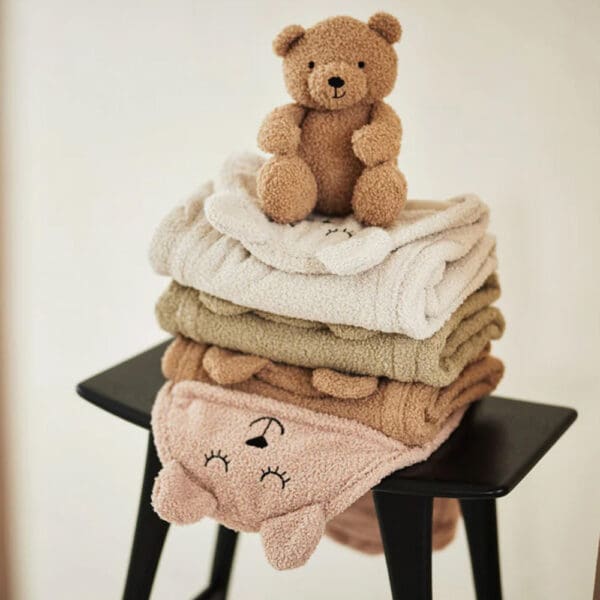 Jollein - Wrap Blanket Bear - Wild Rose
