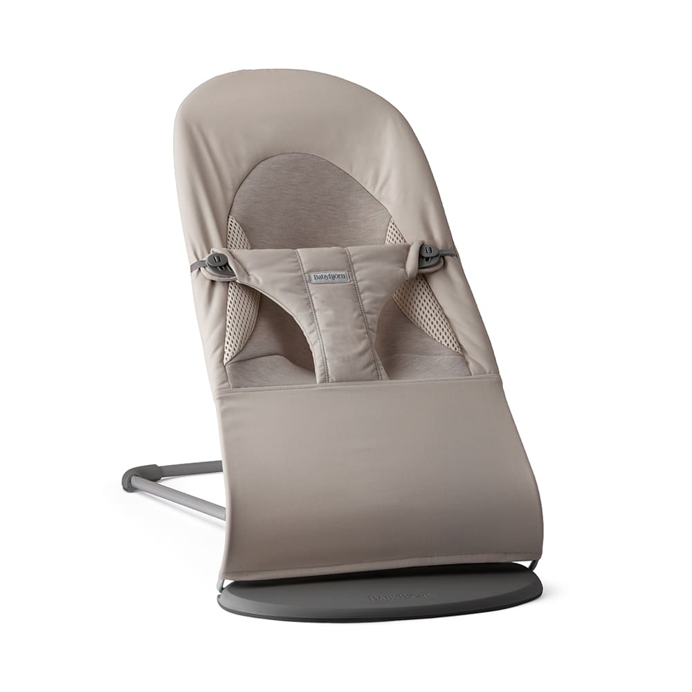 BabyBjörn - Baby Bouncer Bliss - Tri-Fabric - Sand Grey