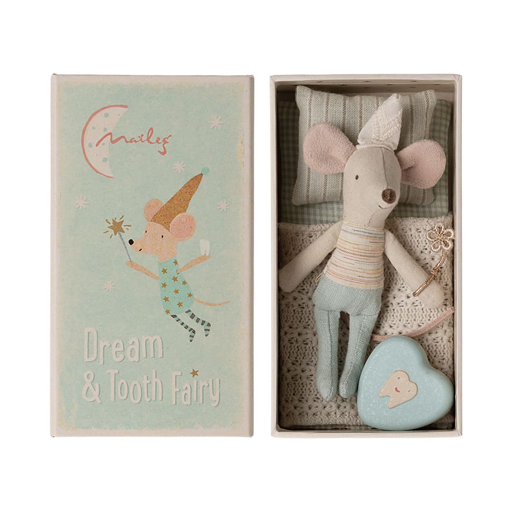 Maileg - Little Brother - Tooth Fairy Mouse in Matchbox