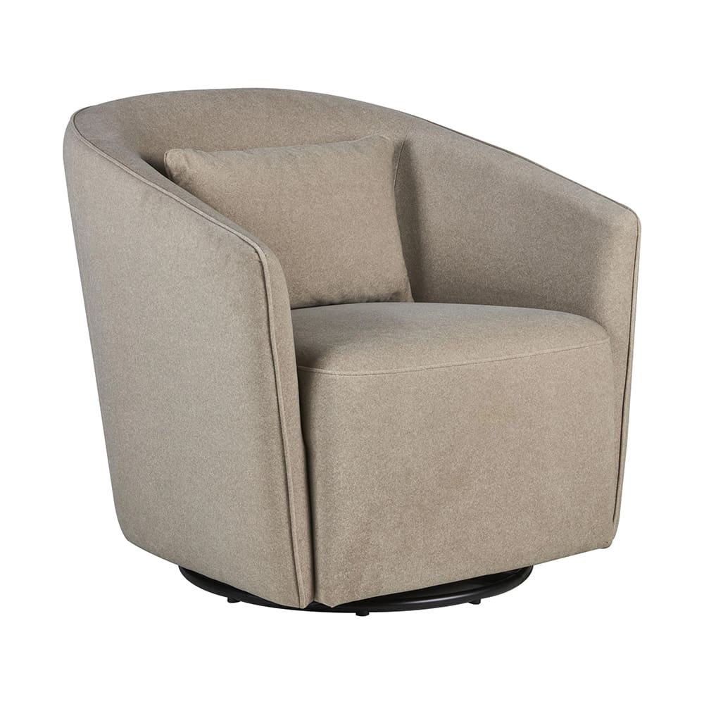 Quax - Drehstuhl/Stillstuhl - Gomi - Mohair Latte