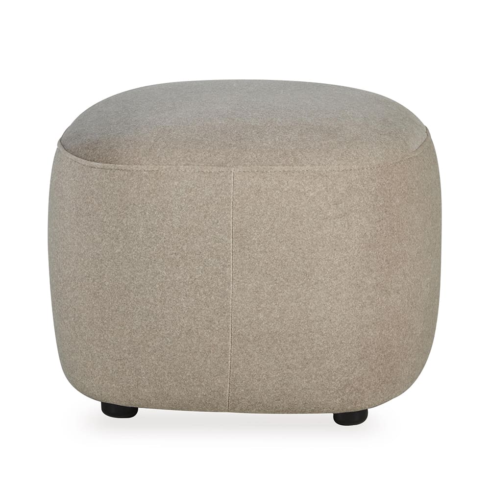 Quax - Footstool - Gomi - Mohair Latte