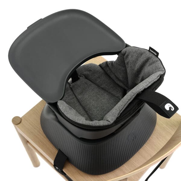 Hannie - Portable High Chair - Charcoal Black