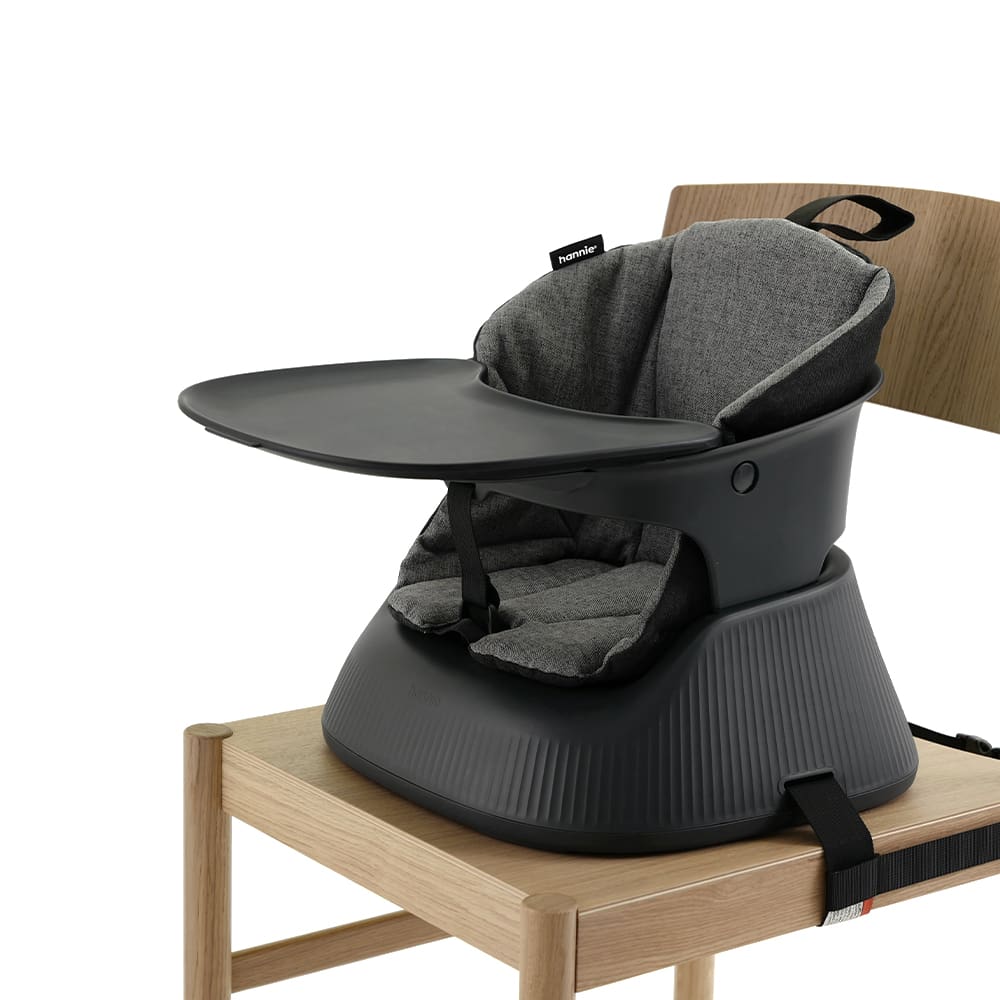 Hannie - Kinderhochstuhl für Unterwegs - Charcoal Black