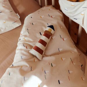 Dear April - Joha Junior Bedding - Pond Boats - 100 x 140 / 40 x 45 cm