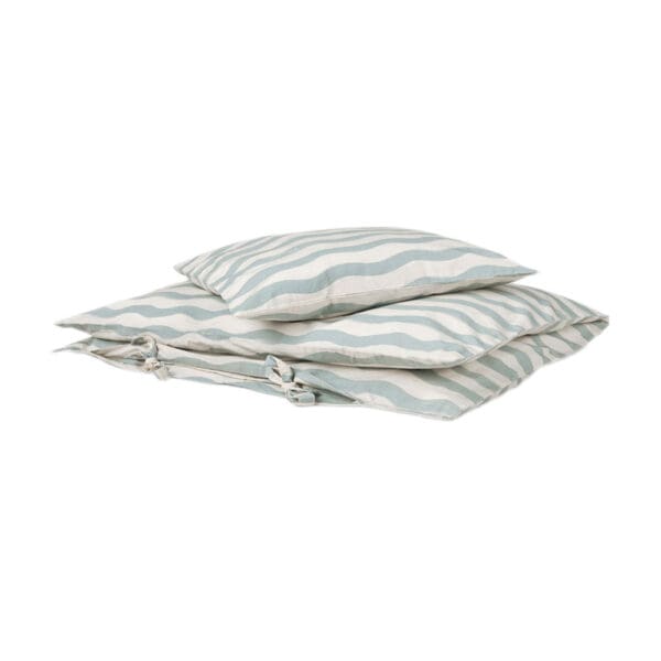 Dear April - Bee Babybeddengoed - Bows - Waves - 70 x 100 / 40 x 45 cm
