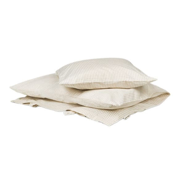 Dear April - Bee Babybeddengoed - Bows - Mini Check - 70 x 100 / 40 x 45 cm