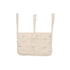 Dear April - Polly Bed Pockets - Gewatteerd & Gepolsterd - Pond Boats - 24 x 38 cm