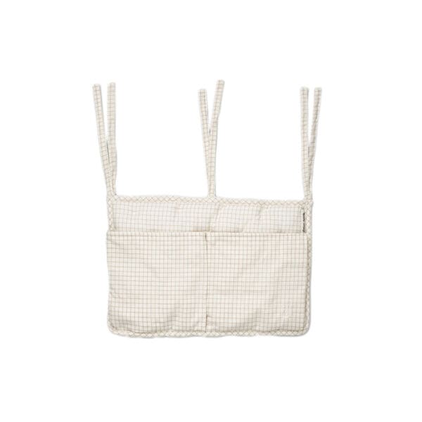 Dear April - Polly Bed Pockets - Gewatteerd & Gepolsterd - Mini Check - 24 x 38 cm