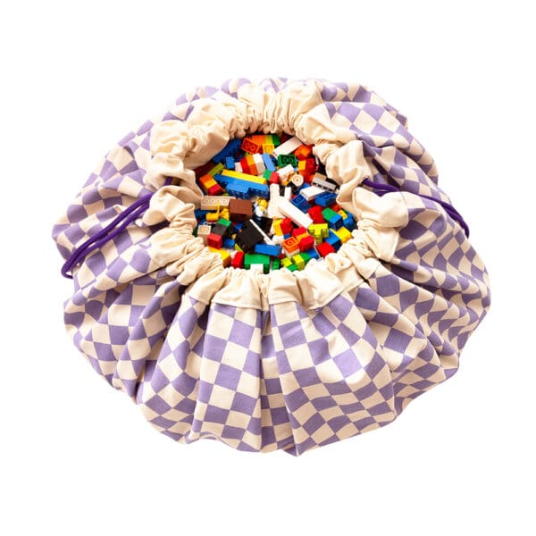 Play&Go - Toy Storage Bag - Vichy Purple