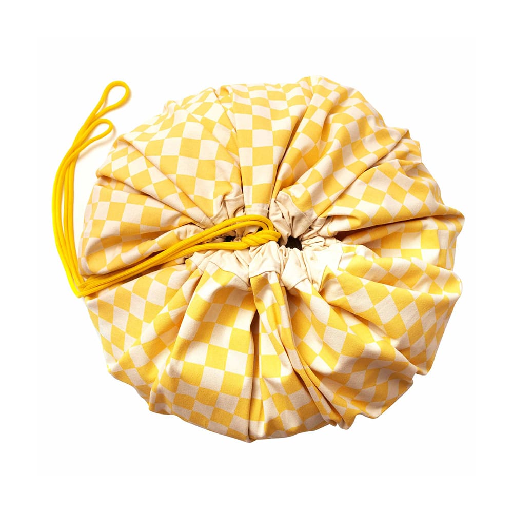 Play&Go - Toy Storage Bag - Vichy Yellow