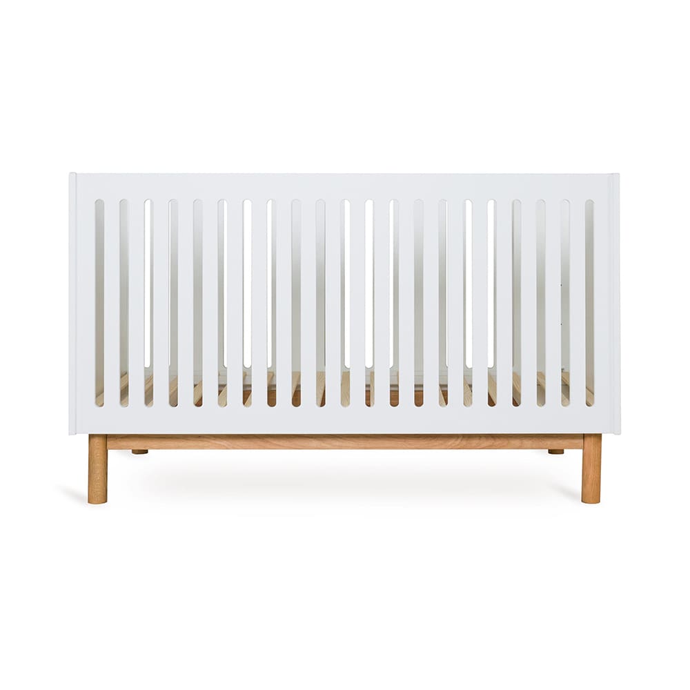 Quax - Mood Convertible Baby Cot - White - 140 x 70 cm