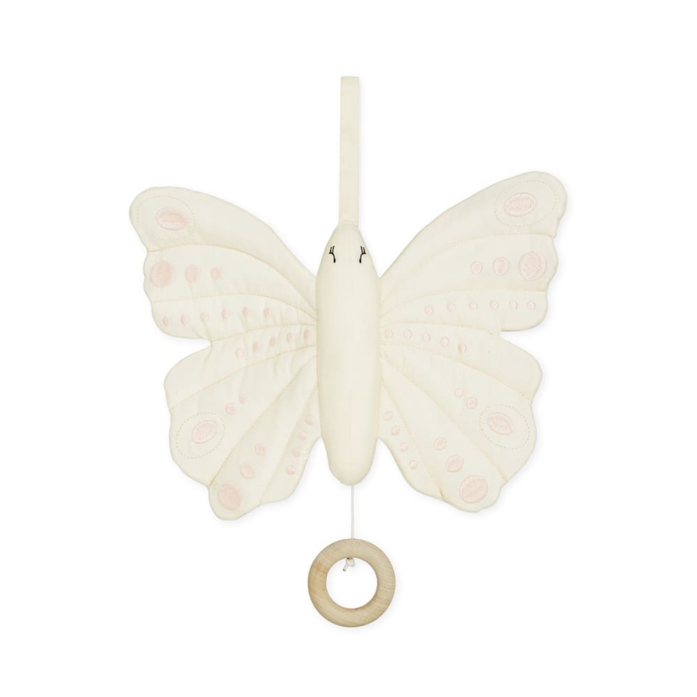 Cam Cam Copenhagen - Music Mobile - Butterfly - Antique White