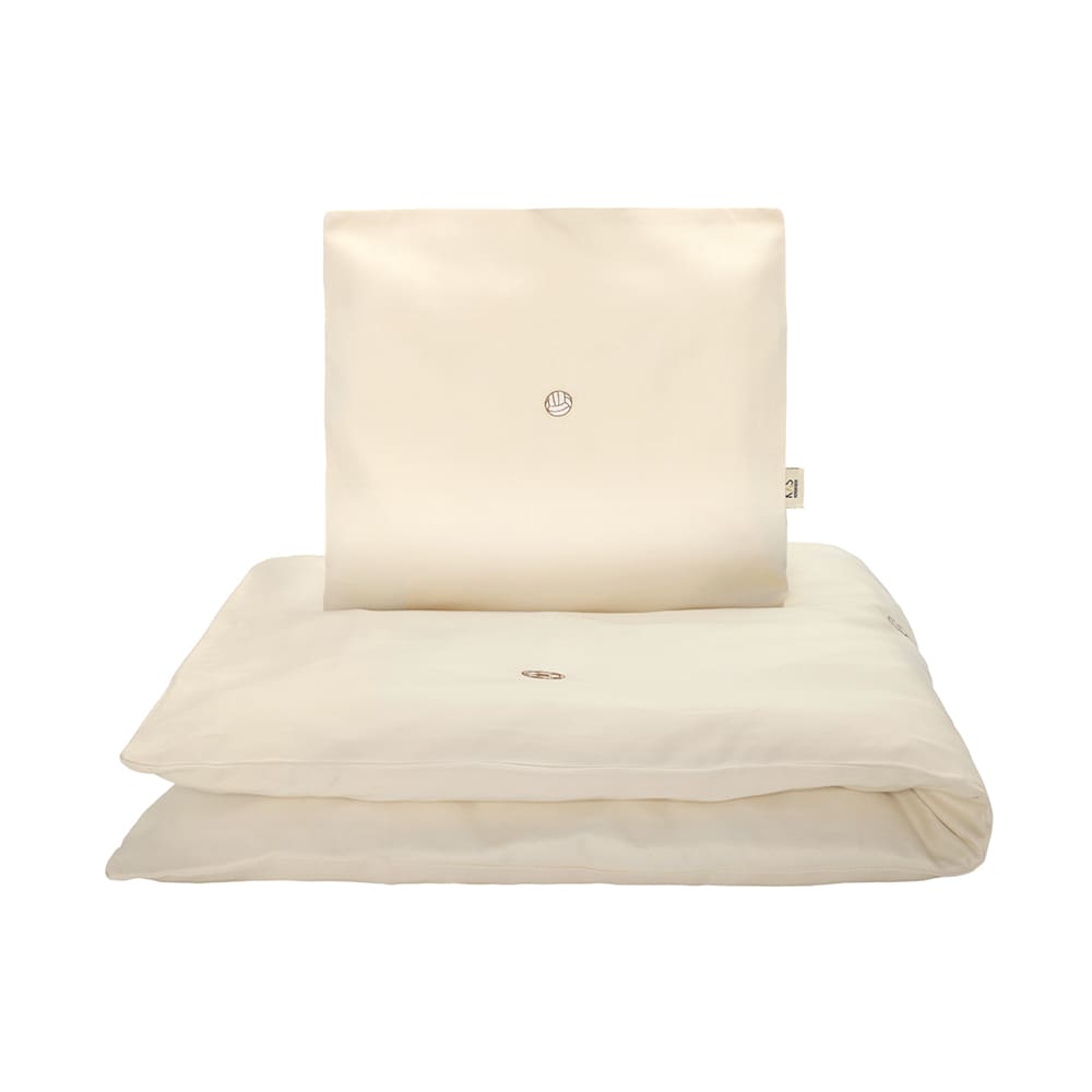 KAS Kopenhagen - Embroidered Bedding Junior - Football - 100 x 140 cm