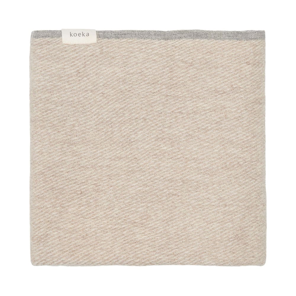 Koeka - Bassinet Blanket Toronto - Sand - 75x100 cm