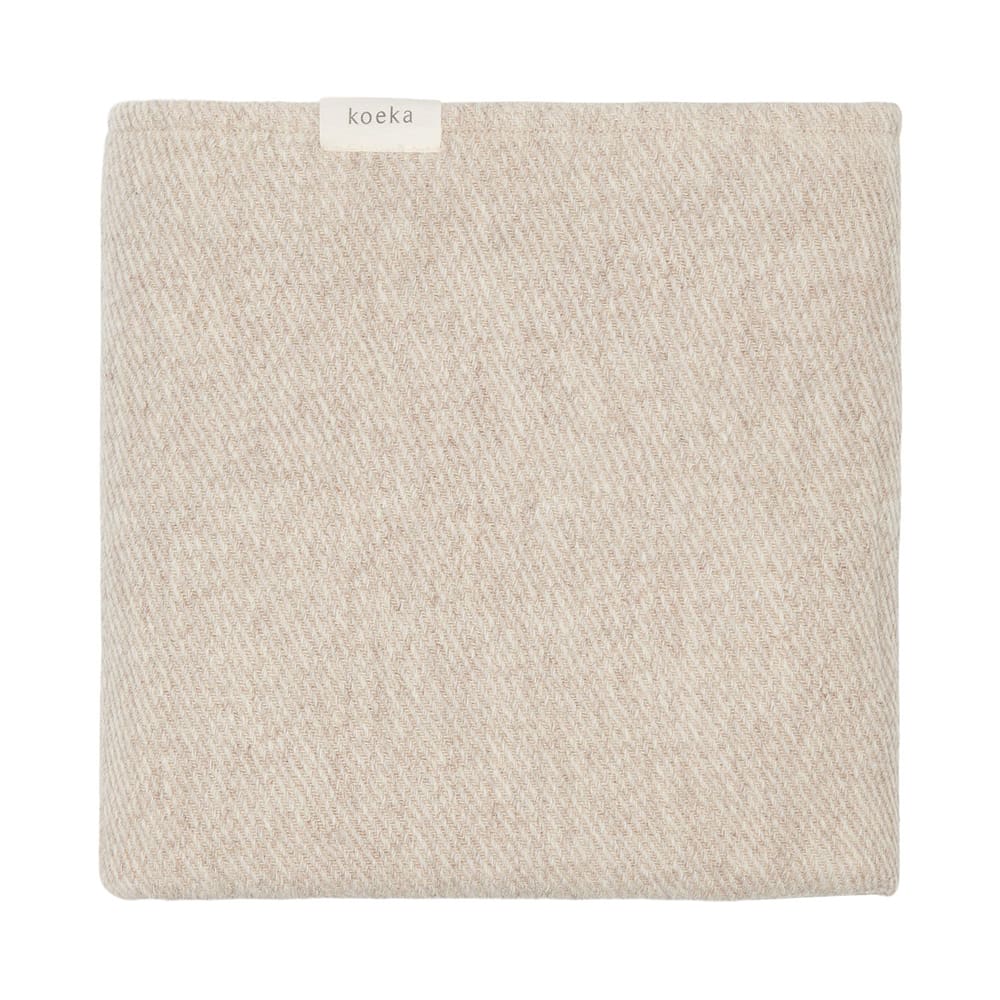 Koeka - Cot Blanket Toronto - Sand - 100 x 150 cm