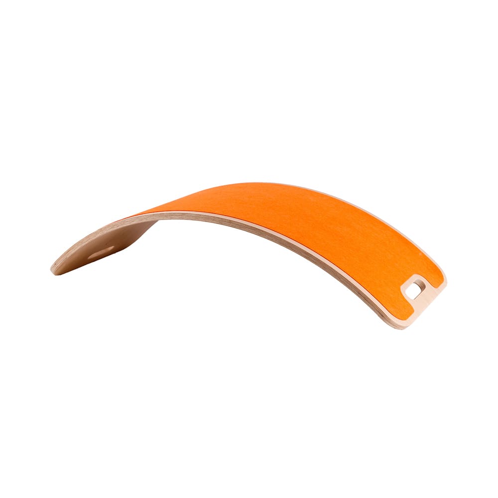 Curve Lab - Balanceboard - Perfect Arc - Filz - Dark Orange