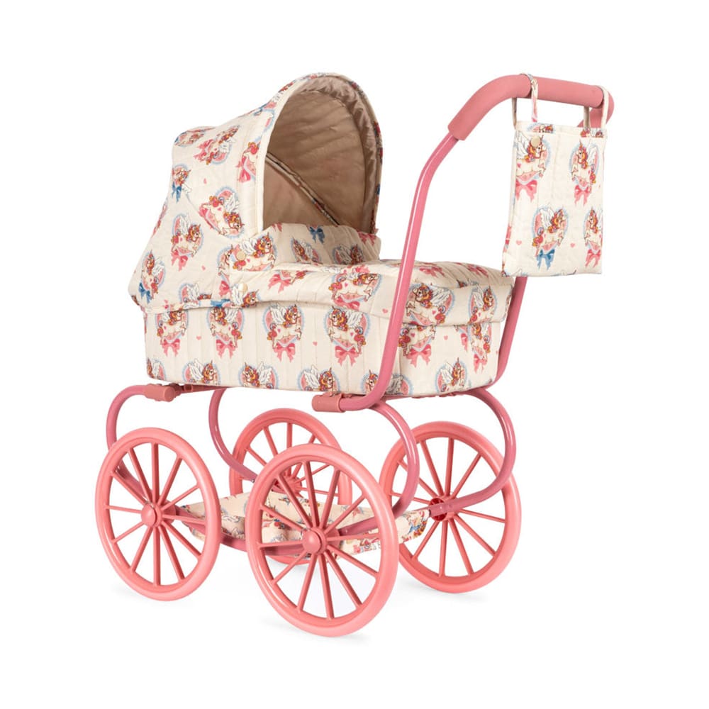Konges Sløjd - Minnie Twinkle Doll Pram - Twinkle Sprinkle (Unicorn)