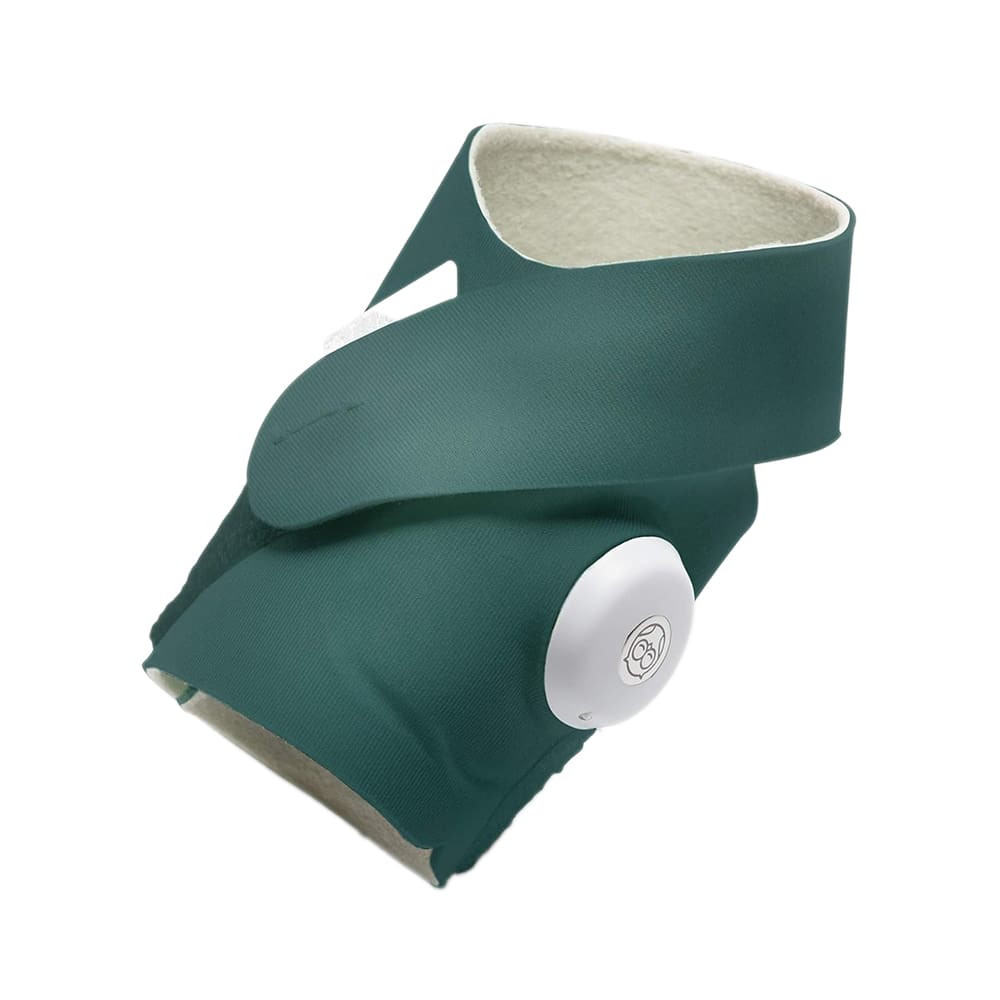 Owlet - Accessory Sock - Dark Green - 0-18 Months