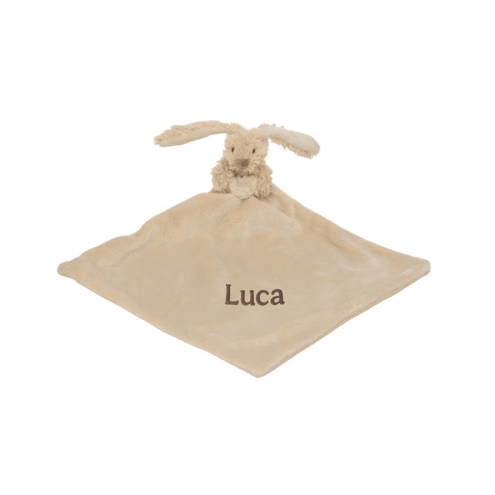 Happy Horse - Mini Rabbit Richie mit Schnuffeltuch - Beige - mit Name