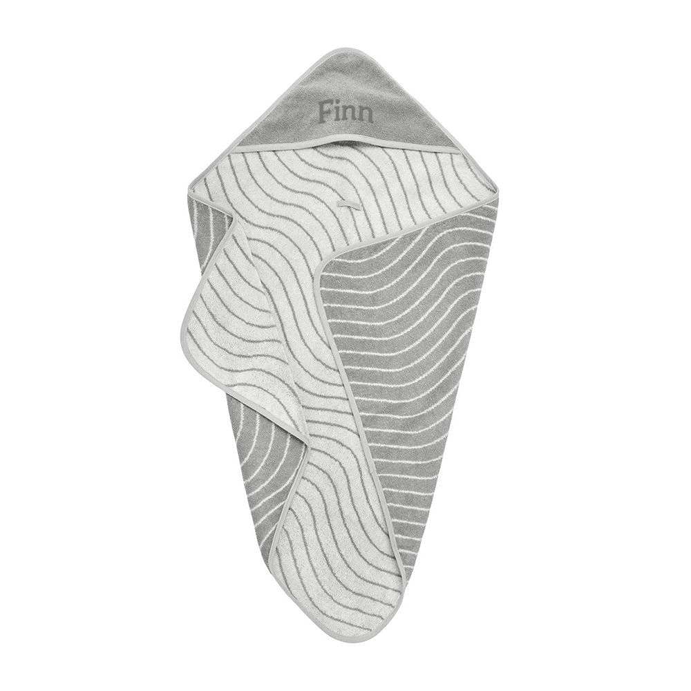 Leander - Hoodie Matty™ - Woodland - Cool Grey - with Name