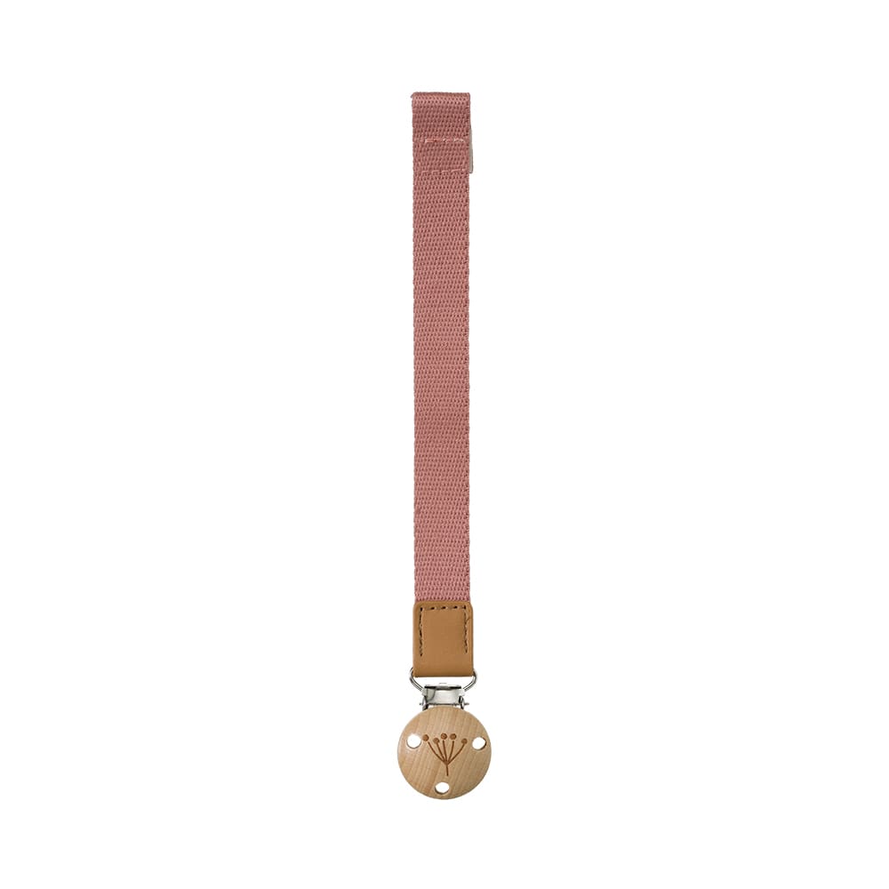 Fresk - Pacifier Clip - Ash Rose