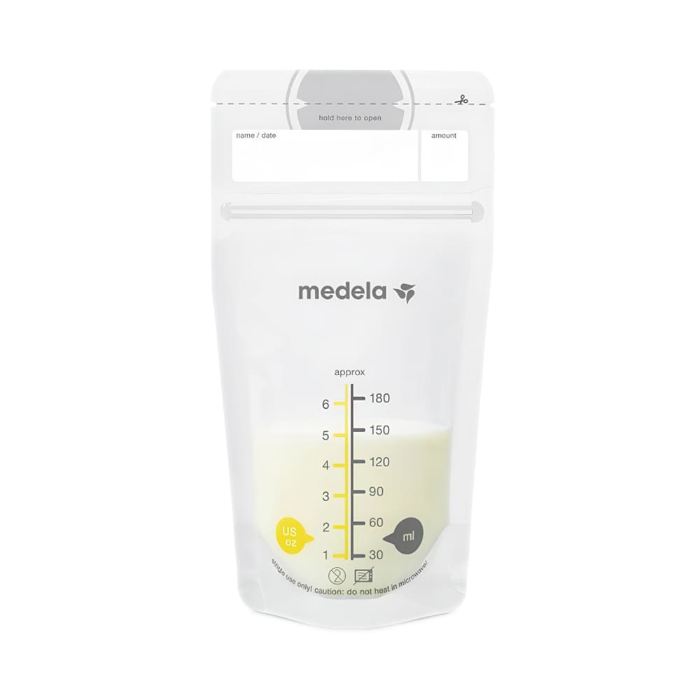 Medela - Breast Milk Storage Bags with Pour Spout - 210 ml - 25 pcs