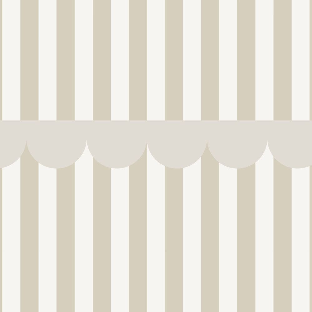 Dekornik - Wallpaper - Simple Rustic Beige White