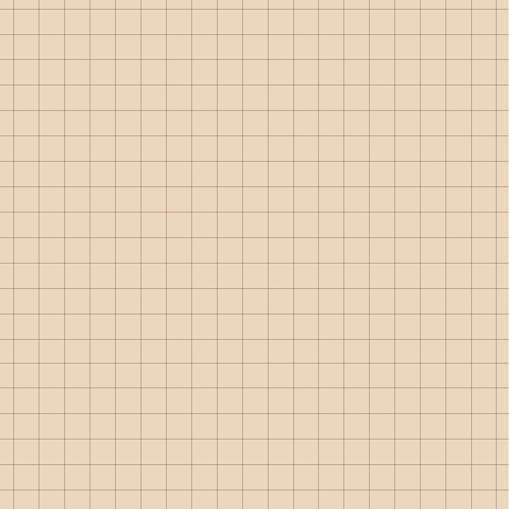 Dekornik - Wallpaper - Check Pattern Small Ivory