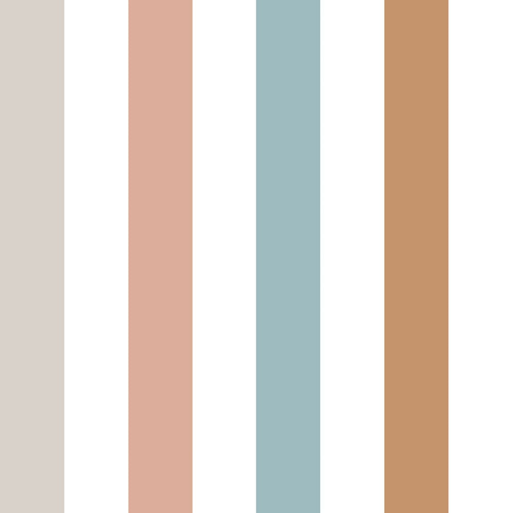 Dekornik - Wallpaper - Portofino Colour Stripes