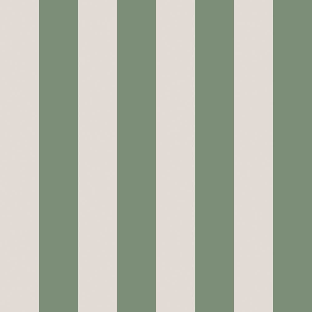 Dekornik - Wallpaper - Portofino Stripes Green