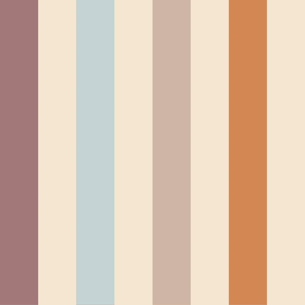Dekornik - Wallpaper - Stripes Warm