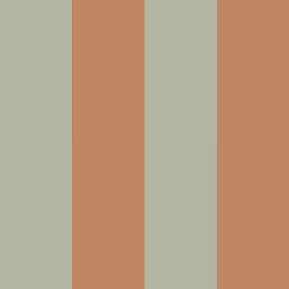 Dekornik - Wallpaper - Stripes Green Brown