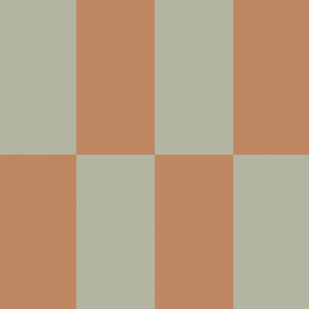 Dekornik - Wallpaper - Stripes Green Brown Upside Down
