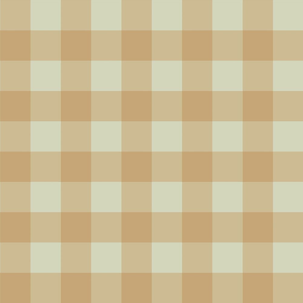 Dekornik - Wallpaper - Check Brown Green