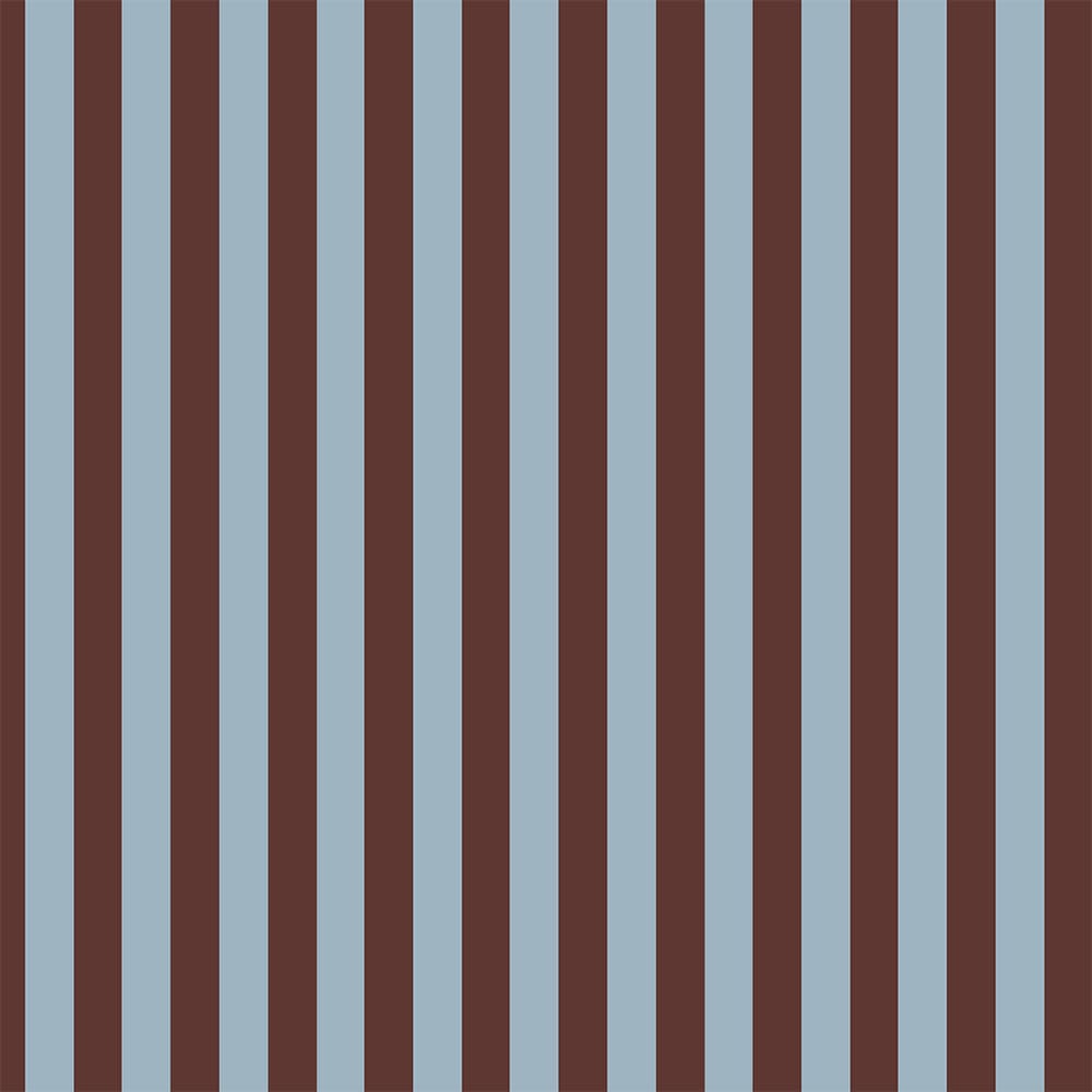 Dekornik - Wallpaper - Wide Stripes Classy Brown And Misty