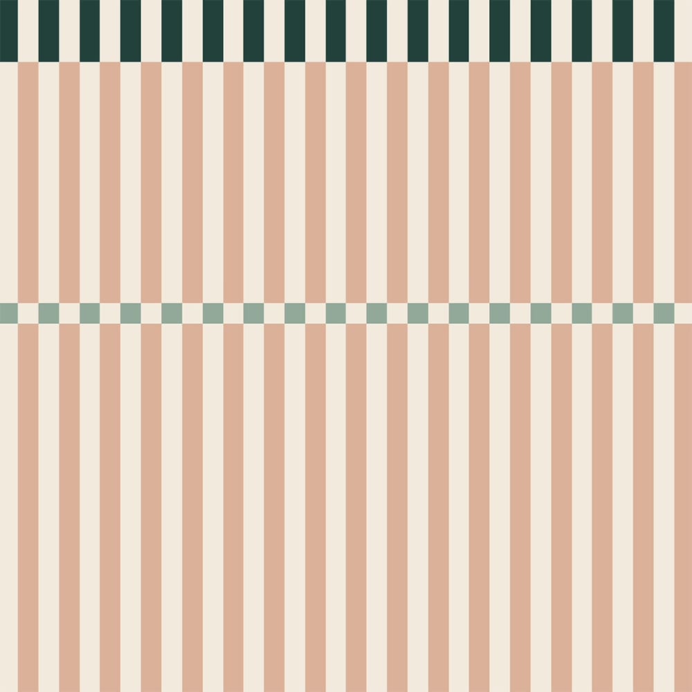 Dekornik - Wallpaper - Stripes Happy Cherry Pink And And