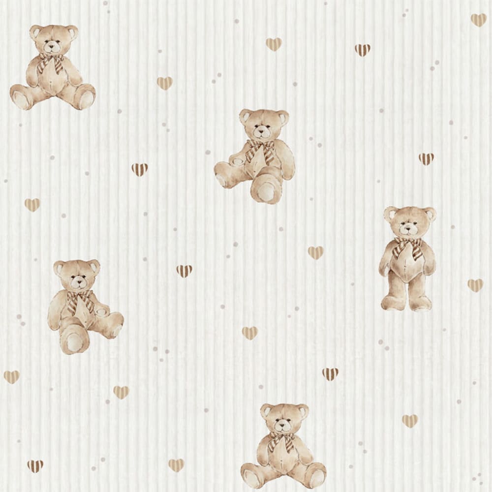 Dekornik - Wallpaper - Teddy Bears Cute