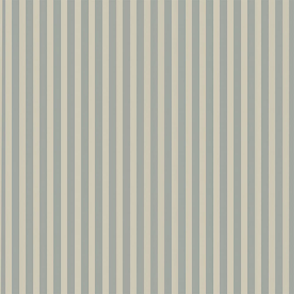 Dekornik - Wallpaper - Simple Vintage Stripes Beige Blue