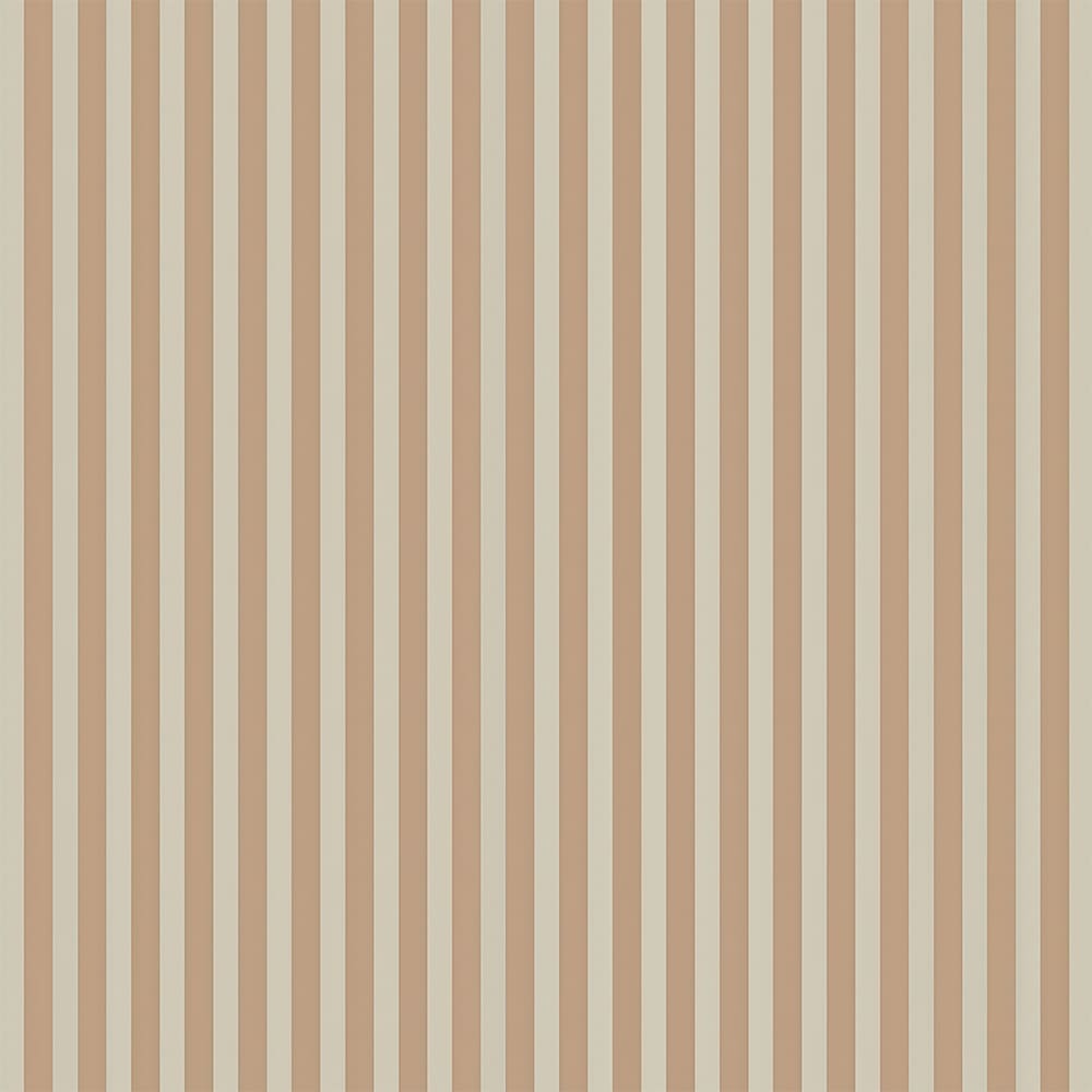 Dekornik - Wallpaper - Simple Vintage Stripes Beige Brown