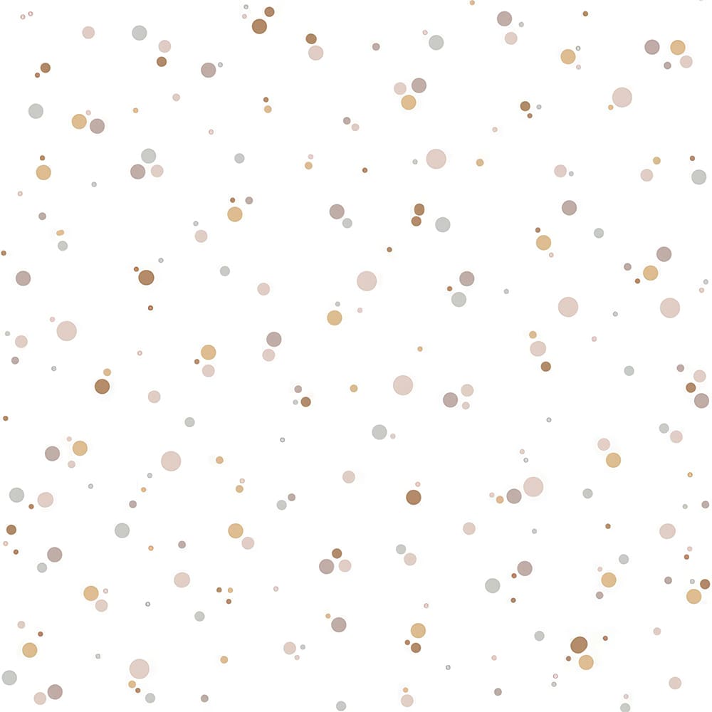 Dekornik - Wallpaper - Simple Dots Minimini Cinnamon Powder