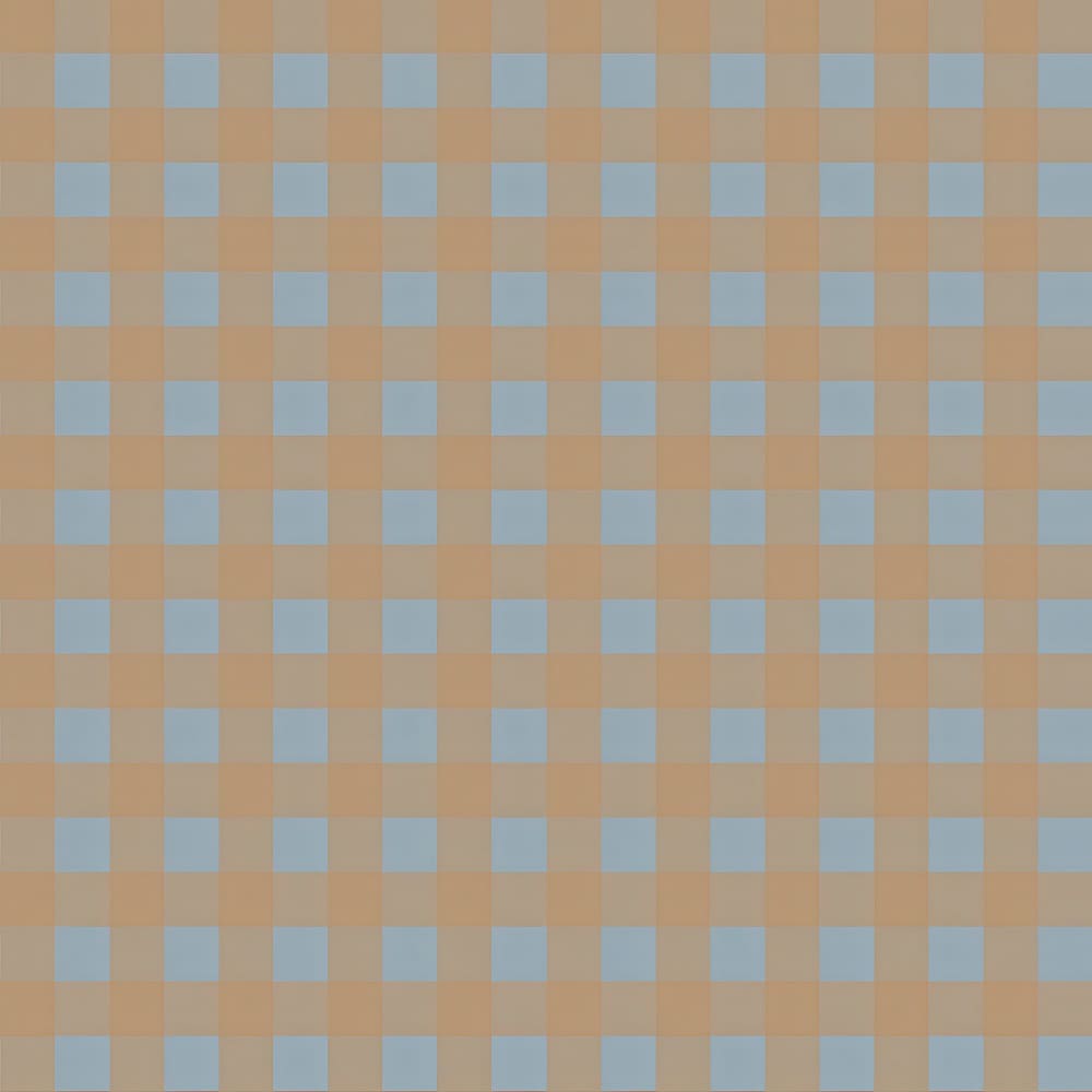 Dekornik - Wallpaper - Check Minimini Brown Blue