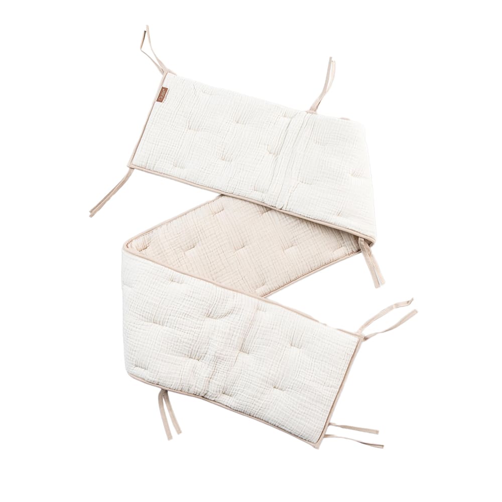 Quax - Playpen/Bed Bumper - Natural - Clay