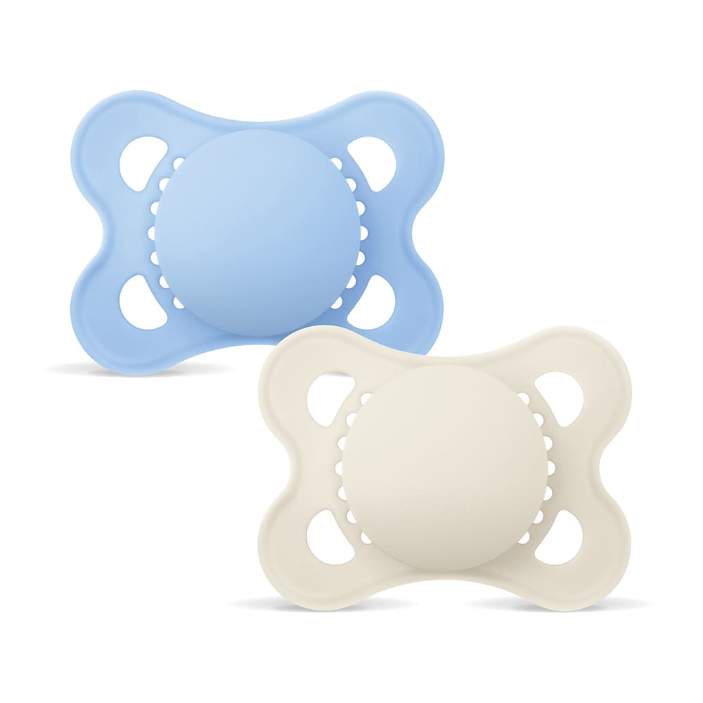 MAM - Pacifier - Original 0-6m plain blue - 2 pcs