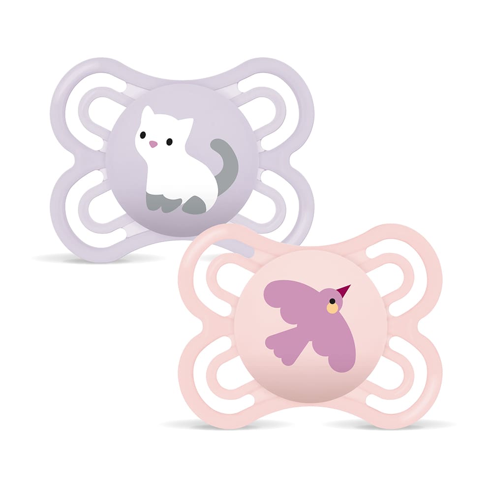 MAM - Pacifier - Perfect 0-6m pink - 2 pcs