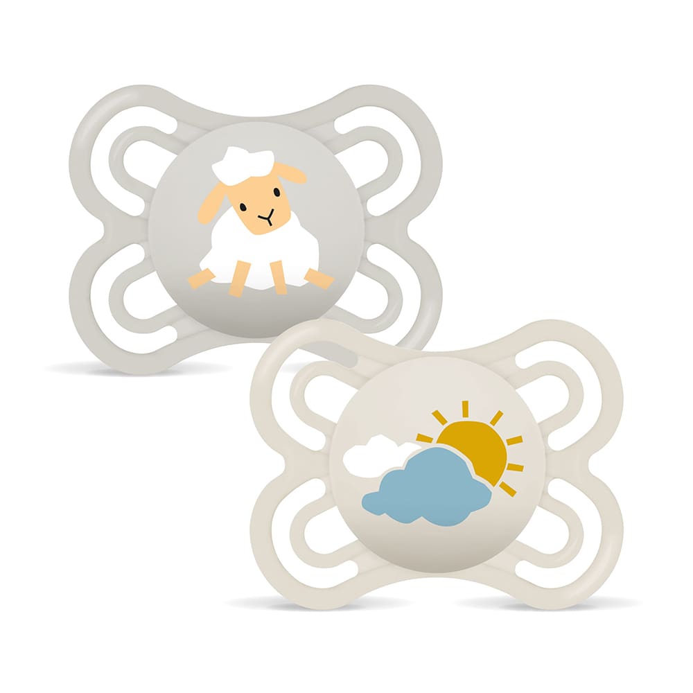 MAM - Pacifier - Perfect 0-6m neutral - 2 pcs
