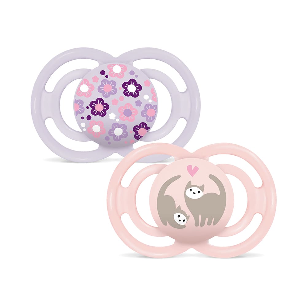 MAM - Pacifier - Perfect 6-16m pink - 2 pcs