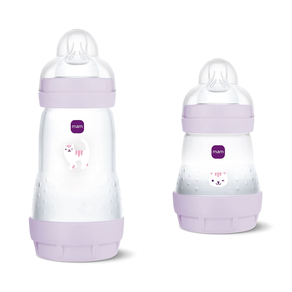 Mam - Babybottle 160 ml + 260 ml - Pink